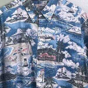 Reyn Spooner 75th Anniversary Pearl Harbor Beach WWII XXL 2016